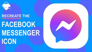 Create the Facebook Messenger Icon in Inkscape screenshot 2