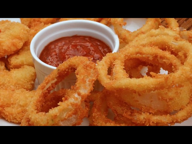 Frozen Onion Rings In Air Fryer – Melanie Cooks