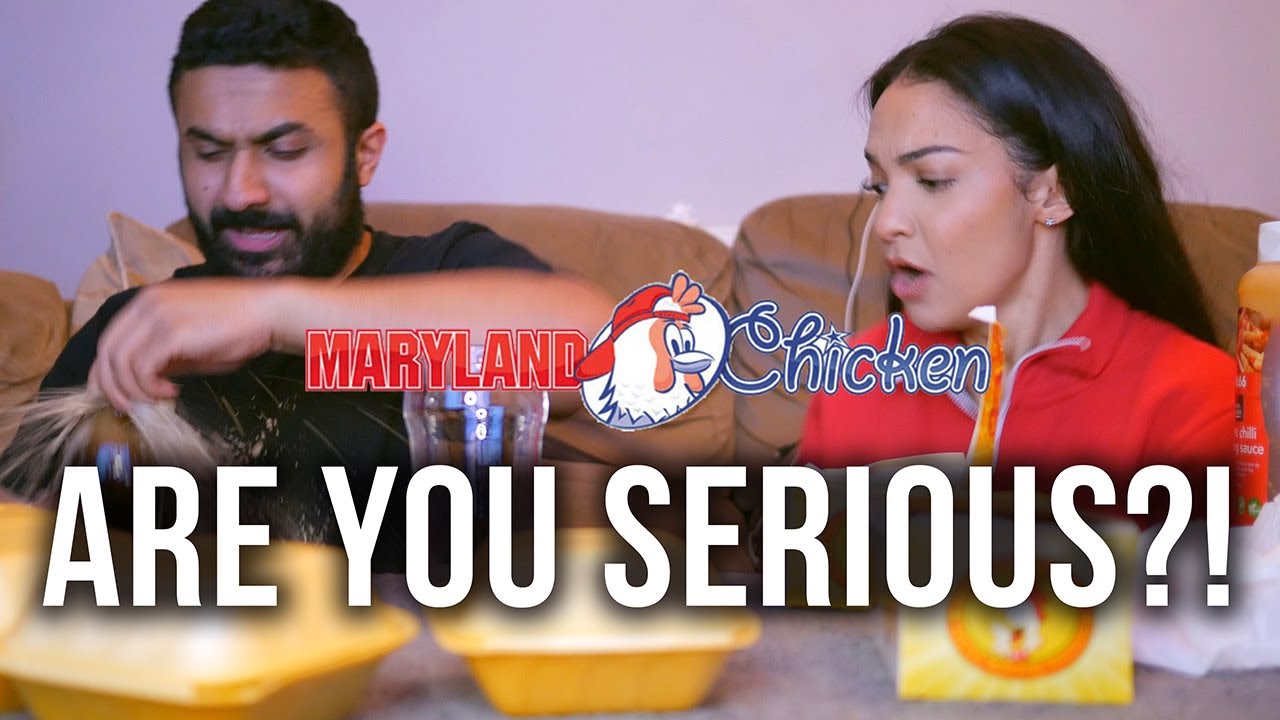 WE TRIED MARYLAND CHICKEN - EPIC FAIL - FRIED CHICKEN TAKEAWAY MUKBANG - UK EATING CHALLENGE - FUNNY