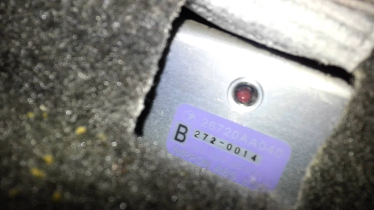 Subaru Legacy: ABS warning light Subaru Legacy: ABS warning light