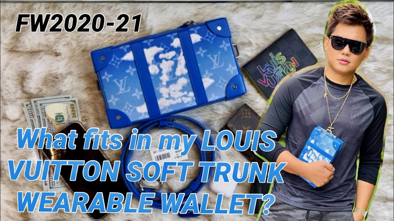 Louis Vuitton steamer wearable wallet, what Fits inside 