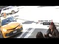 2 women struck by taxi on NYC sidewalk