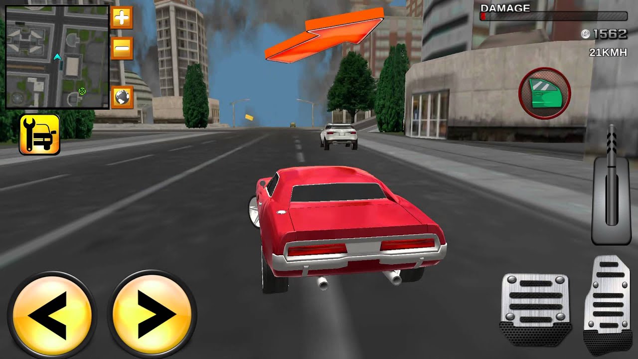 Crime race car drivers 3D - Gameplay Android