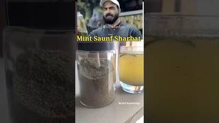 Pudina Saunf ka Sharbat #summerrecipes #saunfkasharbat #refreshingdrink #summerdrink #niteshsoni