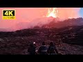 Massive Cone of New Iceland Volcano builds up super fast 🌋Standing next to it! Watch in 4K! 12.07.23