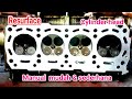 Cara mudah selep cylinder head/resurface slenderkop dengan cara manual dan sederhana