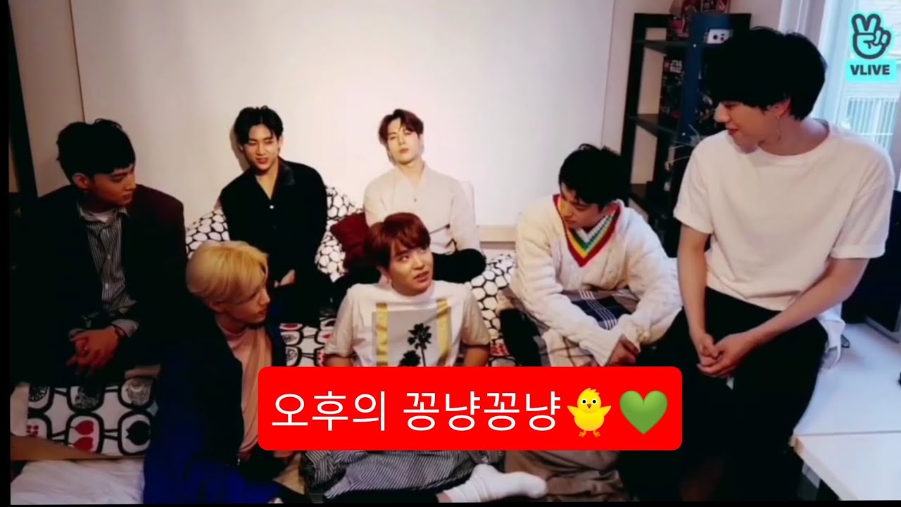 thaisub​150418오후의 꽁냥꽁냥🐥💚 #got7invlive​