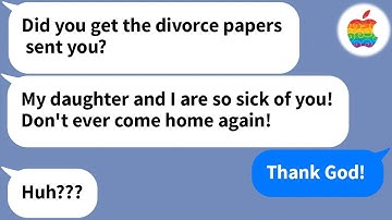 【Apple】 While I was away on a solo work assignment, my husband sent me divorce papers