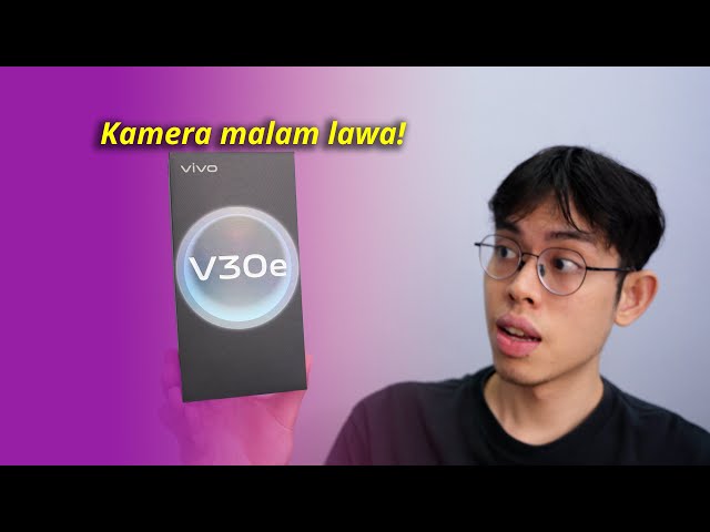 Kamera fon ni aku tak sangka! Kalah iPhone 🤭 - vivo V30e 5G class=