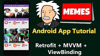 Meme App Tutorial in Android Studio |  meme app android studio  | Android Tutorial in Hindi | Part1 screenshot 3