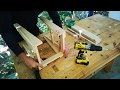 Paletten Tabure Yapımı /// Stool Construction From Pallet