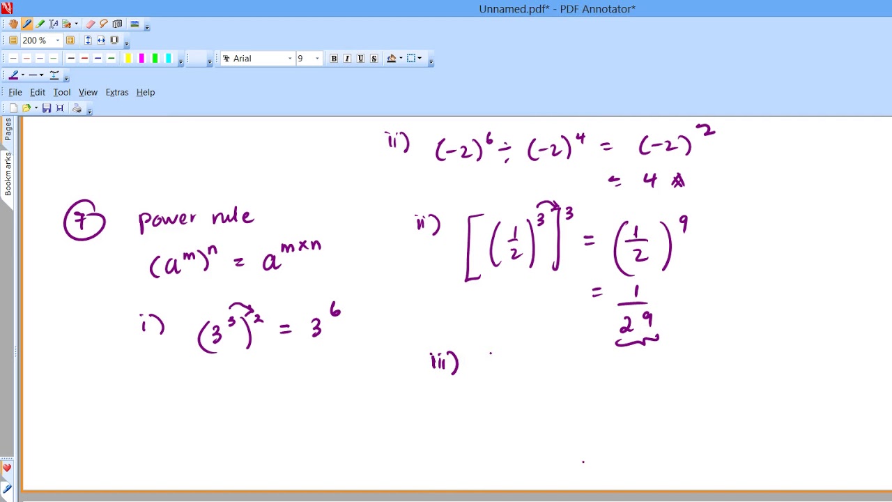 INDICES AND LAW OF INDICES YouTube