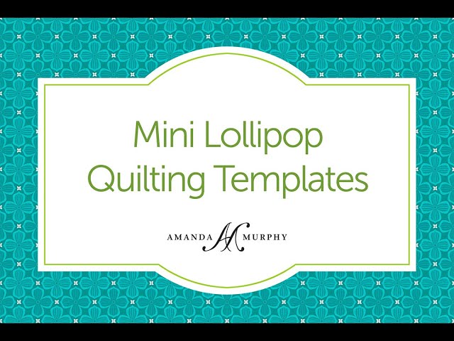 Lollipop Block Ruler Panel Guide (Printed) – Amanda's blog