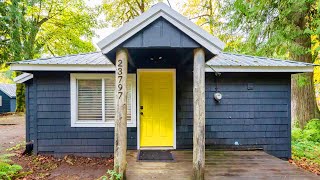 ZigZag River Cabin House in nature with Hot tub  | Lovely Tiny House