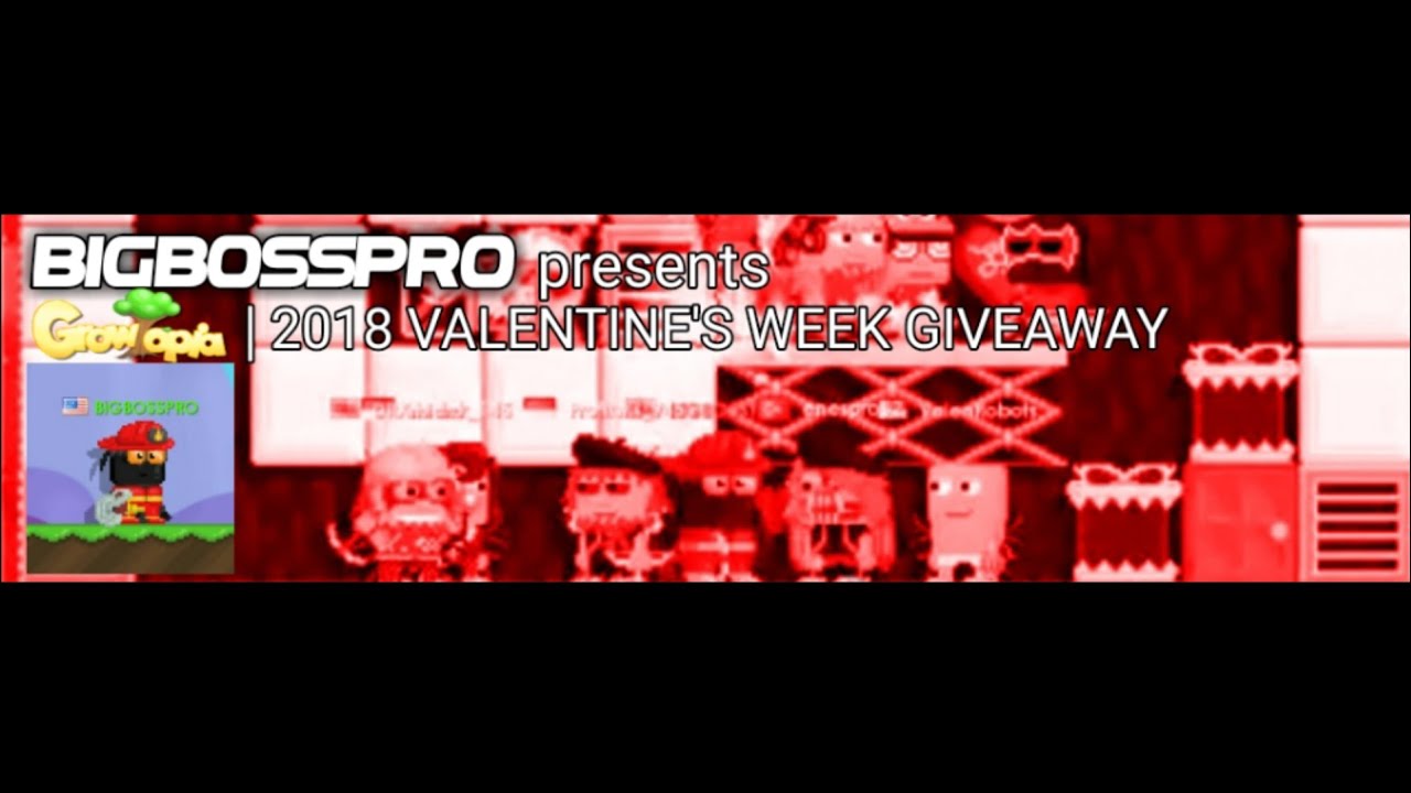 Growtopia | 2018 VALENTINE’S WEEK GIVEAWAY