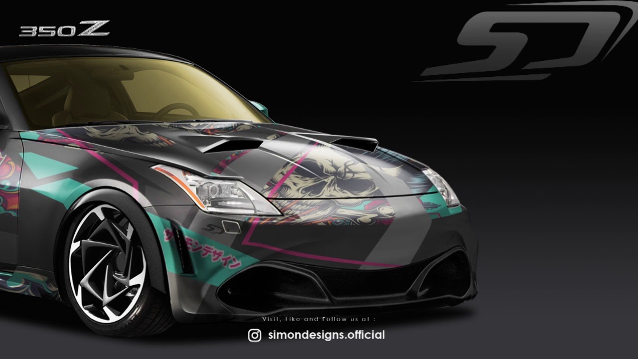Nissan 350Z Sexy JDM Car by Simon Designs YouTube
