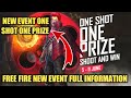 720 diamonds Topup in subscribers account|new event one shot one prize||RBGAMER