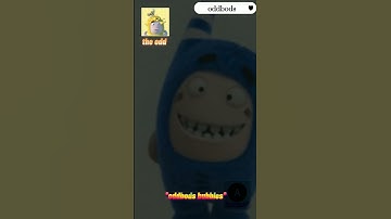 the oddbods edit photo character odd pogo💙 and bubbles💛 2