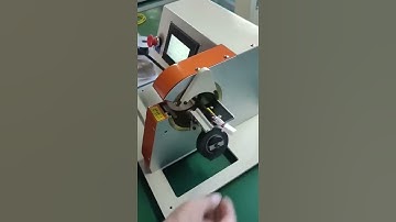 HH-345CL Tape Continuous Wrapping Machine is taping for a whole cable assembly