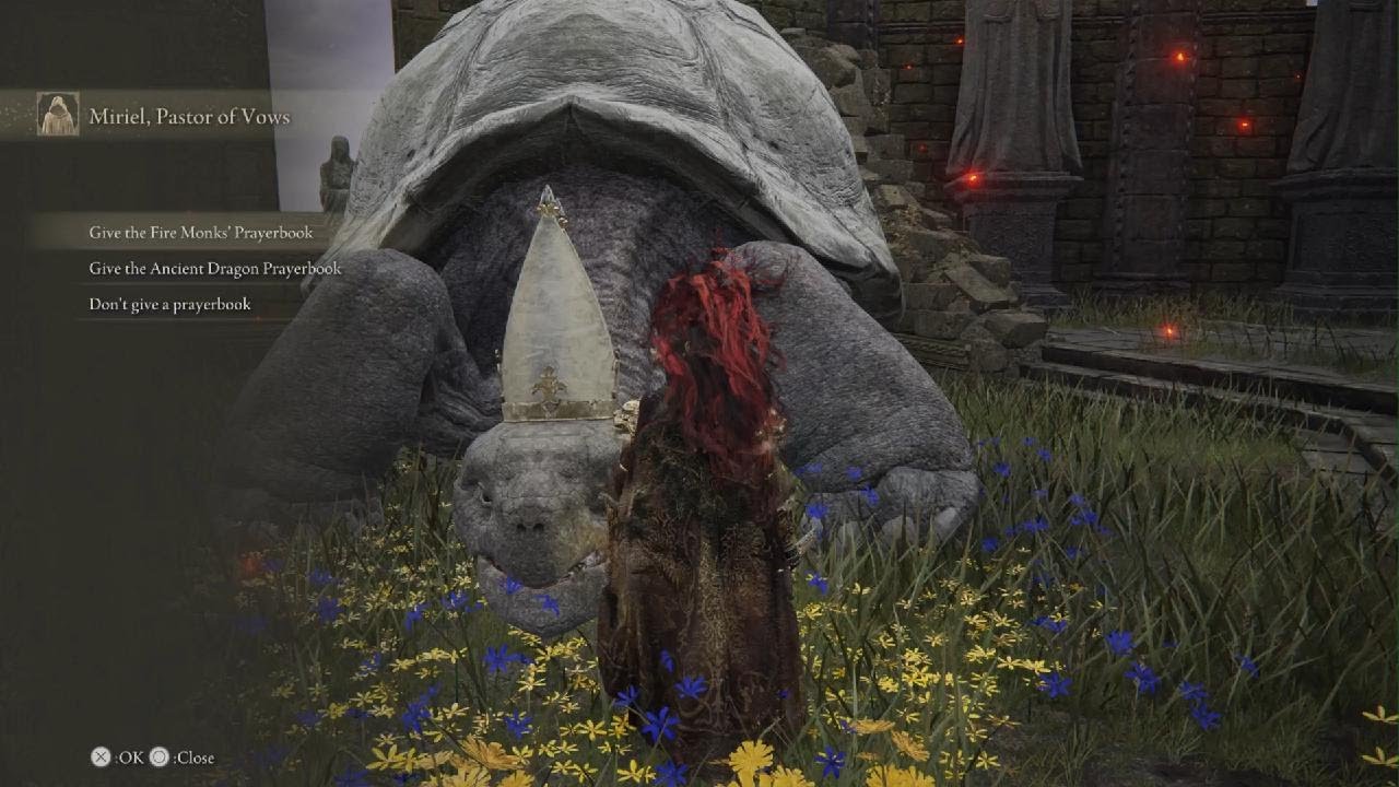 HOW TO USE PRAYER BOOKS ELDEN RING