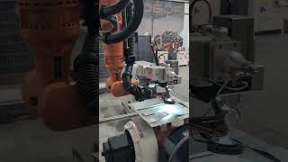 Kuka laser cutting and welding cell - vision tracking @ Eurobots