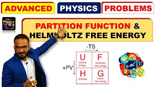Partition Function & Helmholtz Free Energy | Advanced Physics Problems Series | Physics Hub