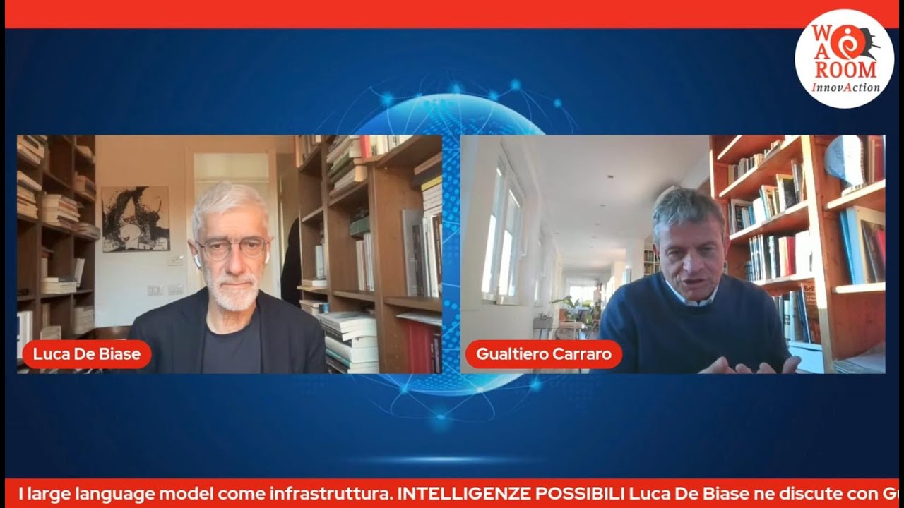 War Room InnovAction - Luca De Biase dialoga con Gualtiero Carraro