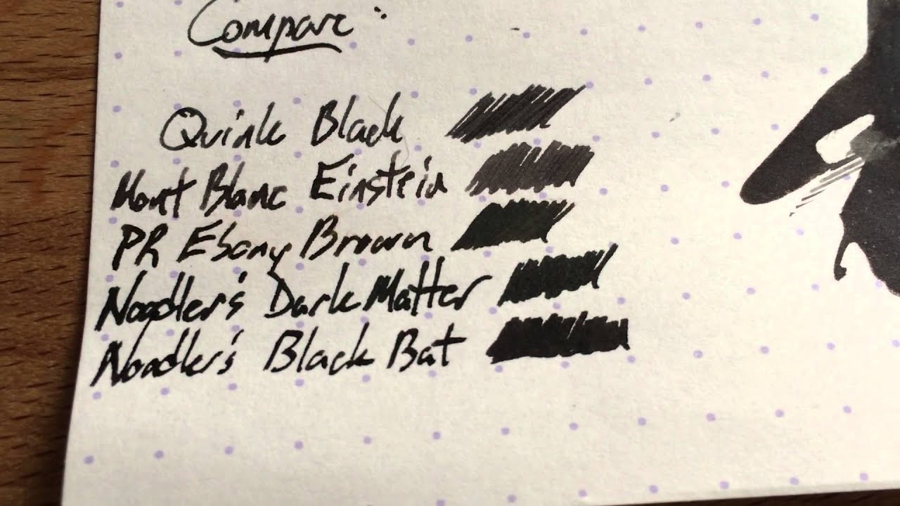 parker quink black ink