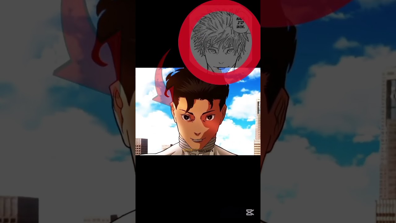 Edit de gojo#edit #manga #apoyo #alaightmotionedit #animeedit #capcut #fpyã· #anime #viral