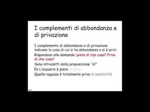 Video: Qual è un esempio di abbondanza?