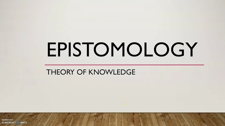 Intro to Epistemology