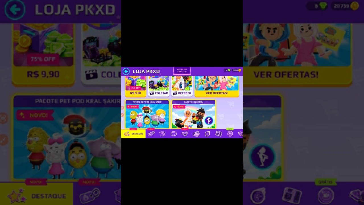 :D vendo a nova atualização do PKXD 🍓🩷💕☺️