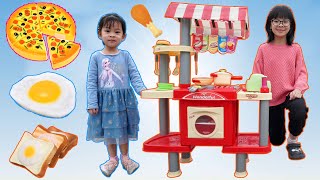 Trò chơi bé tập nấu ăn và bán hàng 💎 AnAn ToysReview TV 💎 screenshot 1