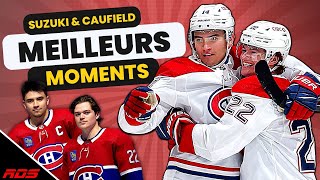 Nick Suzuki et Cole Caufield : le duo d'enfer des Canadiens! (Faits saillants)