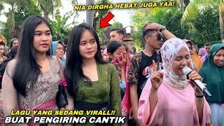 HANYA DIA YANG ADA DI ANTARA JANTUNG HATI - PECAH SERIBU NIA DIRGHA VERSI IRAMA DOPANG