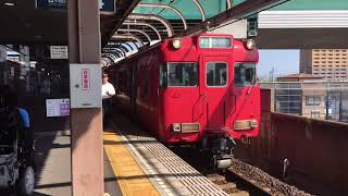 【ついに廃車】名鉄6000系6028F+6800系　準急中部国際空港行き　上小田井駅発車