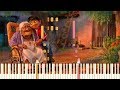 Remember merecurdame lullaby  pixars coco piano tutorial synthesia