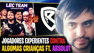 SCRIM LEC TEAM vs RISE | TODOS OS JOGOS | FT. @absolutlol1