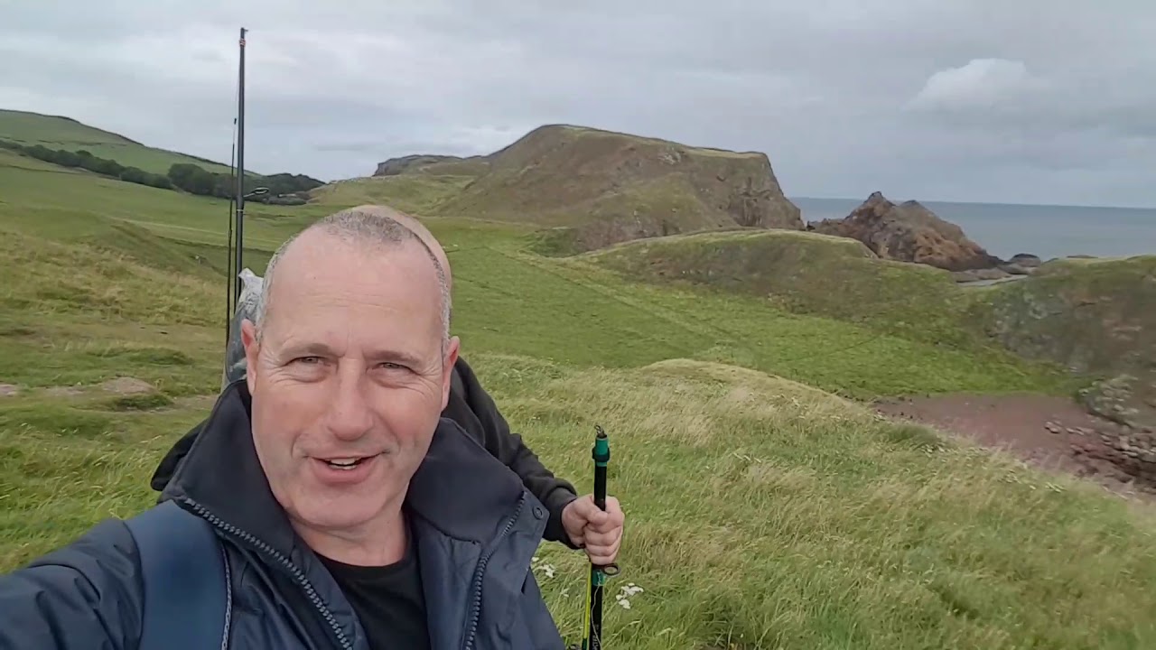 Fishing at St abbs scotland - YouTube