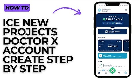 How to Create Doctor X account step by step | ice new project doctor x | with Asif Nawaz in Pashto