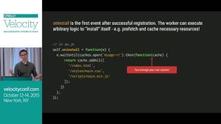 There is a client-side proxy (ServiceWorker) in your browser! - Velocity NYC 2015 screenshot 5