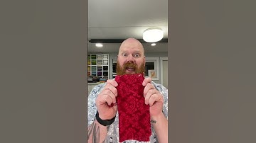 Episode No. 42 of my randomly generated quilt series using my AccuQuilt Go!Me fabric cutter.