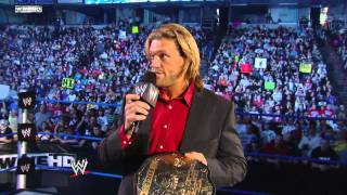 SmackDown: Edge leaves the World Title to the WWE Universe