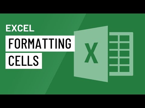 Video: How To Change The Format Of A Cell