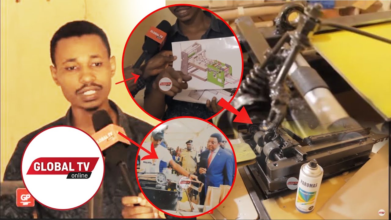 UBUNIFU: KIJANA AUNDA MASHINE ya KUTENGENEZA VIFUNGASHIO kwa Kutumia KARATASI...