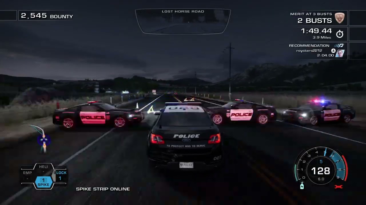 Need for Speed™ Hot Pursuit Remastered DARK HORSE POLICE MISSION PS4