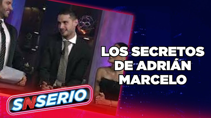 Las cosas que hace Adrián Marcelo a escondidas | SNSerio