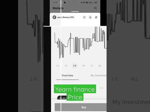 Yearn finance price. #yearnfinance #crypto