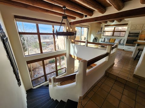 616 Paseo de la Cuma Unit A, Santa Fe, NM home video tour