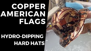 BEST HYDRO DIPPING | COPPER AMERICAN FLAGS | BAG R BUCK HYDROGRAPHICS